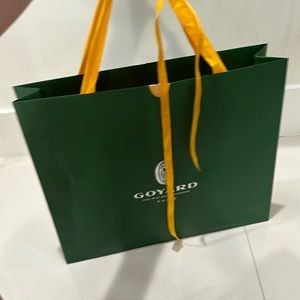 Goyard shopping bag